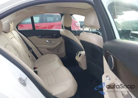 2016 Mercedes-Benz C 300 from USA, damaged, VIN WDDWF4JB6GR125399